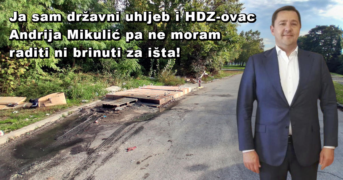 Andrija Mikulić najveći je HDZ-ov uhljeb i na čelu je Državnog inspektorata