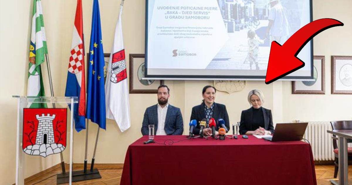 gradonačelnica Petra Škrobot, zamjenik i Željka Tomašković 