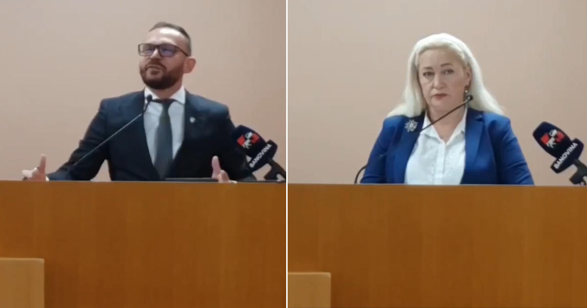 gradonačelnik Velike Gorice Krešimir Ačkar i vijećnica Gradskog vijeća Velike Gorice Ivana Mlinar